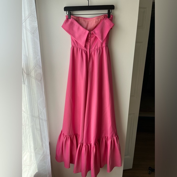 Vintage Ruffle prom gown - Picture 6 of 9